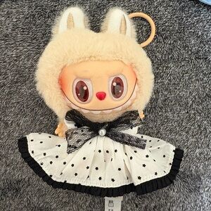 Cute Bunny Backpack with Black and White Dress!! Lafufu comes with outfit